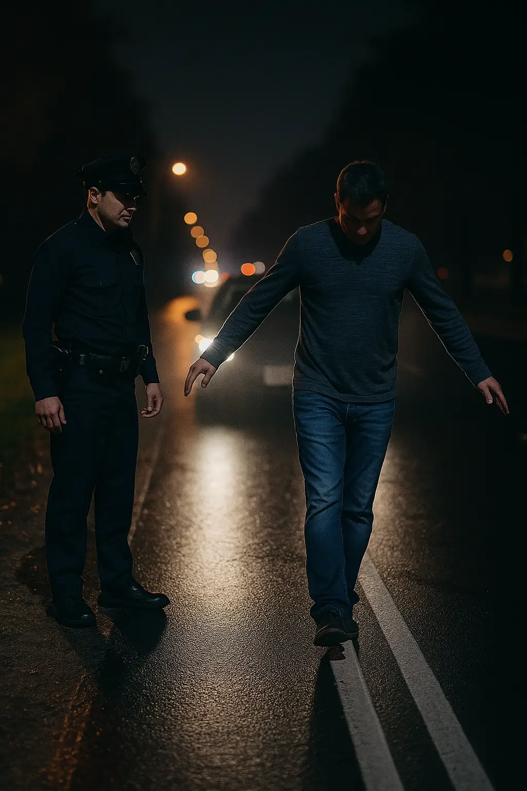 Questioning Field Sobriety Test Accuracy in the Triad Concealed handgun in car near Guilford County